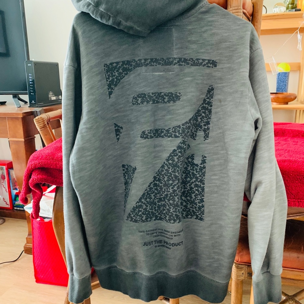 g-star zip up hoodie